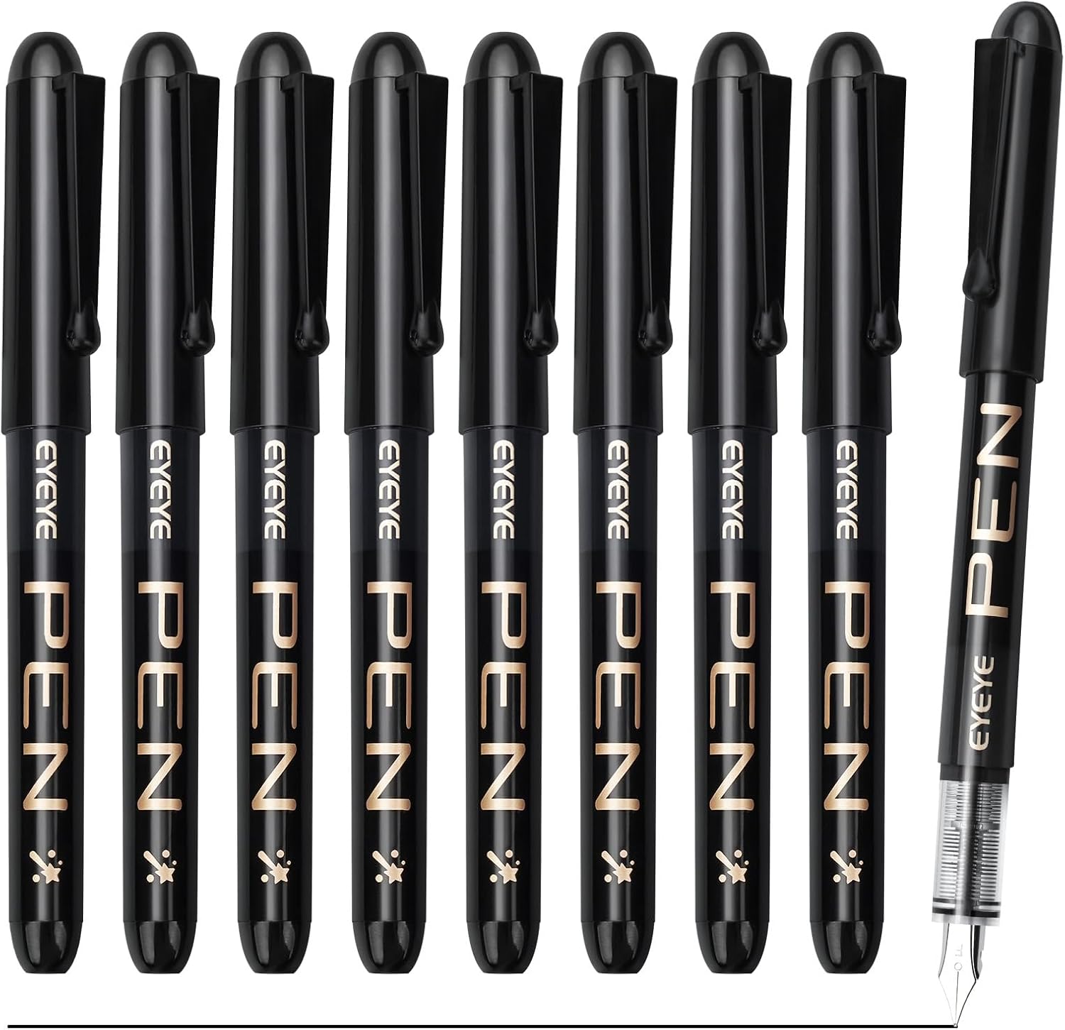Detalle de EYEYE Disposable Fountain Pens, Fine Nib
