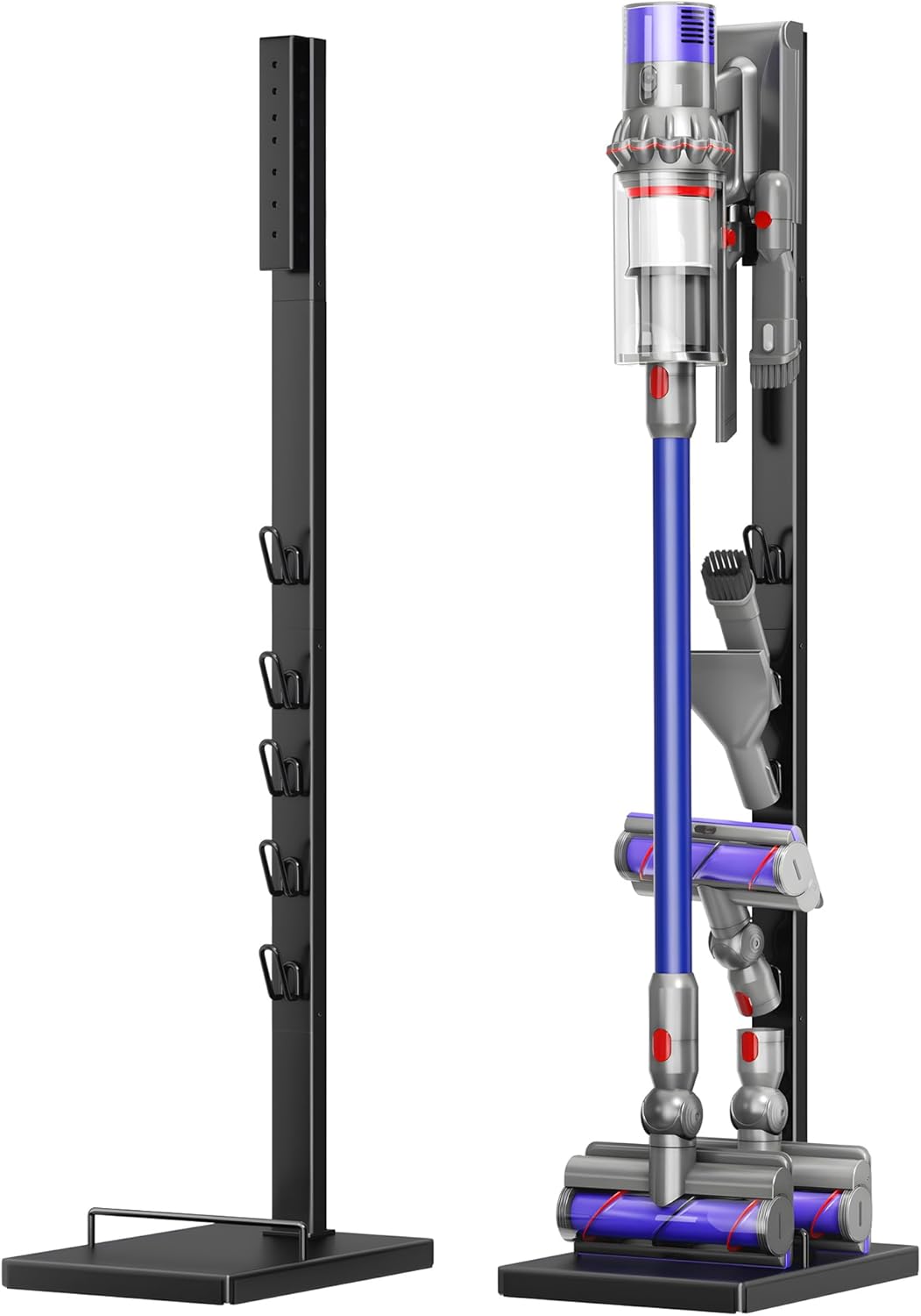 Detalle de Pickpiff Support sur pied pour Dyson — rangement compact et accessoires à portée de main