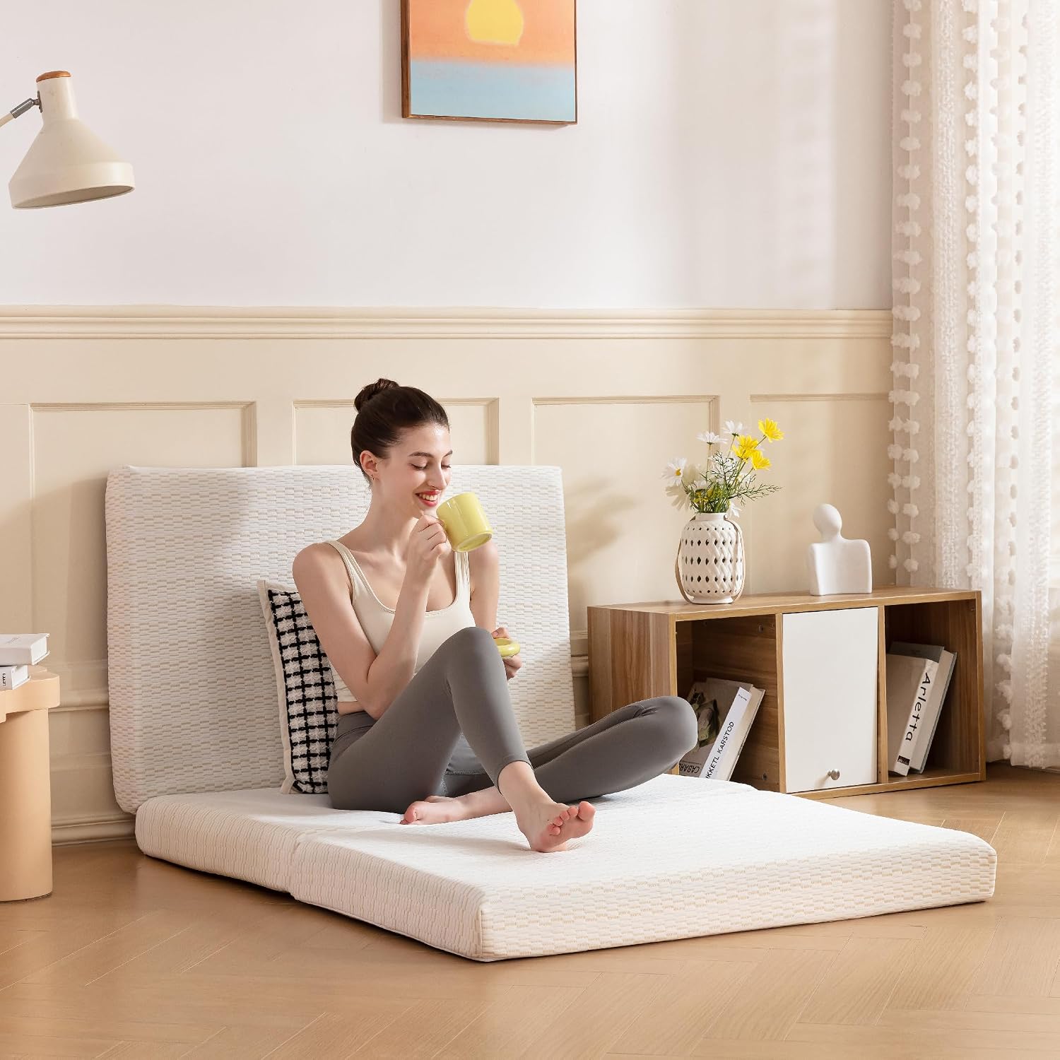 Detalle 2 de MLILY Tri-Fold Mattress, 4-Inch
