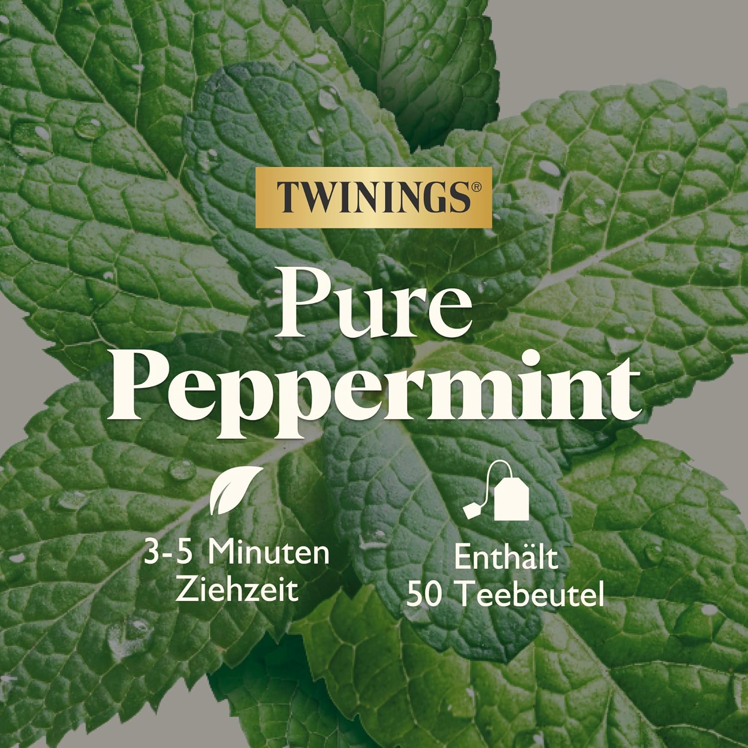 Detalle 2 de Twinings Pfefferminztee PURE PEPPERMINT 50 đ”