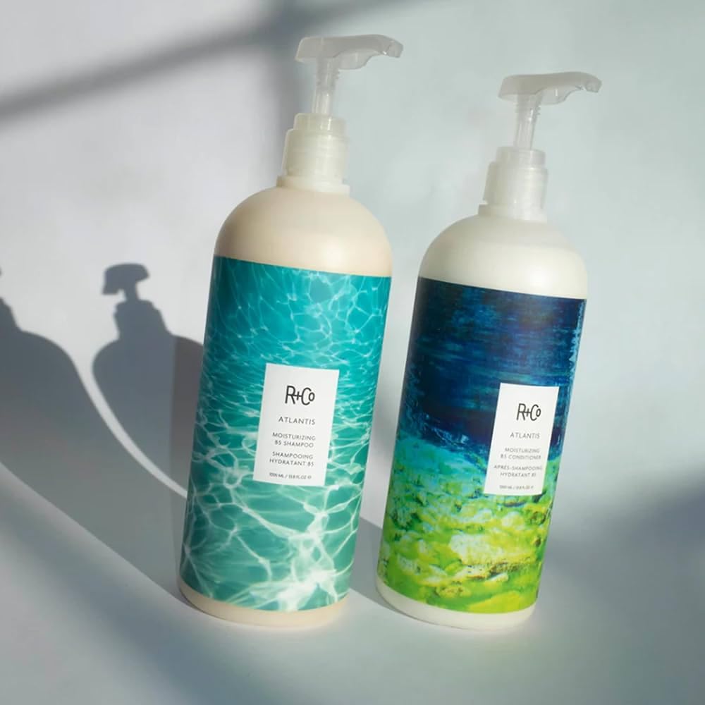 Detalle 2 de R+Co Atlantis Moisturizing B5 Shampoo & Conditioner 33.8oz