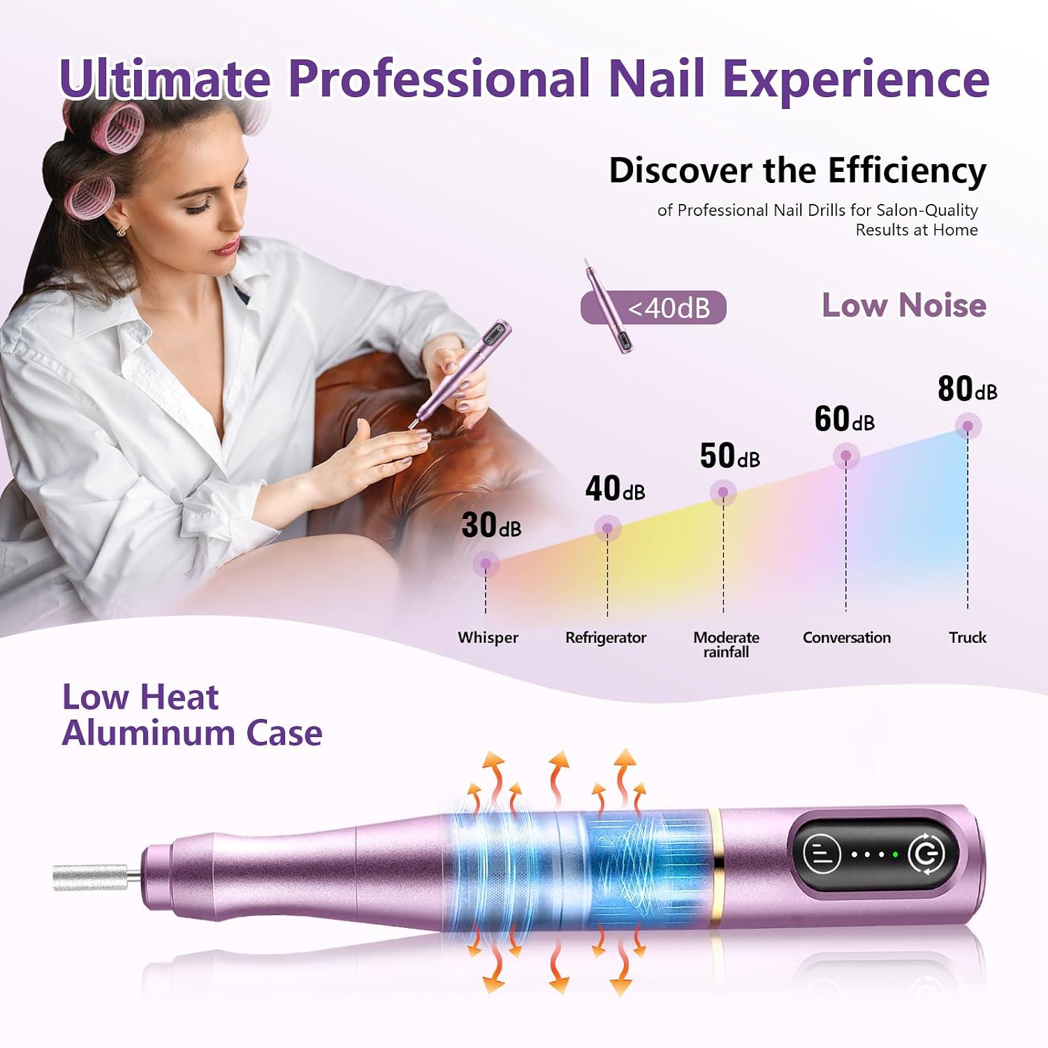 Thumbnail 5 de TUOBEO Cordless Nail Drill 650 mAh ๐