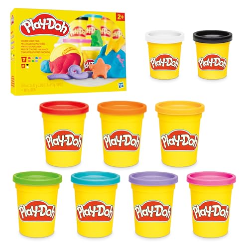Imagen de Play-Doh Favorite Colour Pack of 9 Cans en OfertitasTOP