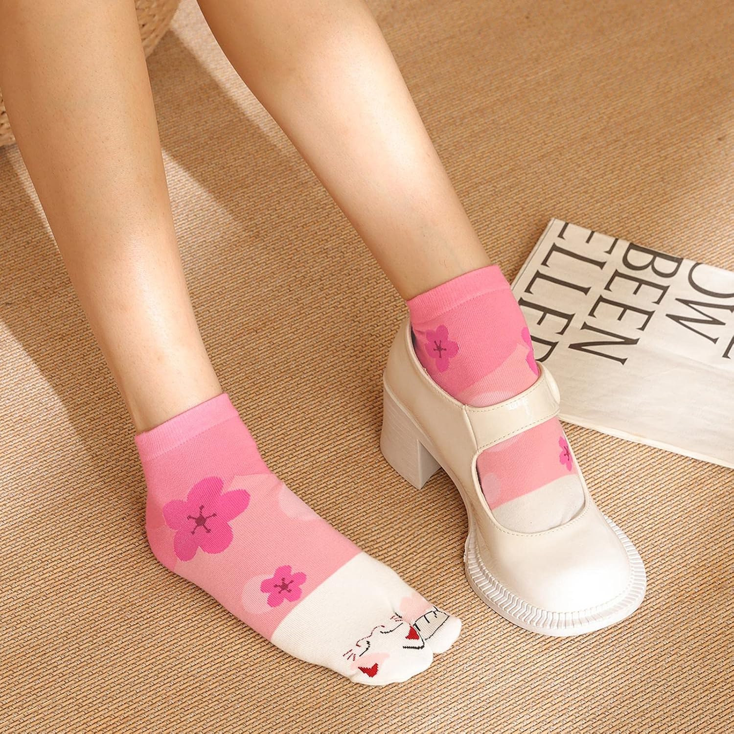 Thumbnail 4 de PUTUO Chaussettes Tabi femme Japonaise