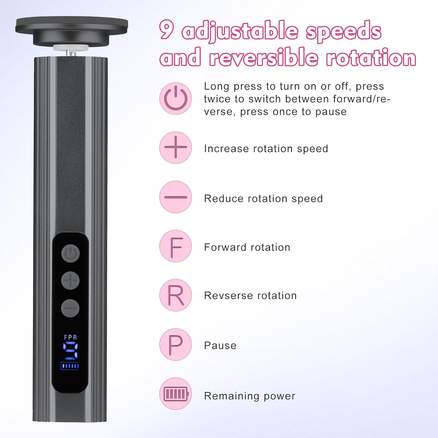 Detalle 2 de Pettidot Lima Eléctrica 2600mAh 9 velocidades