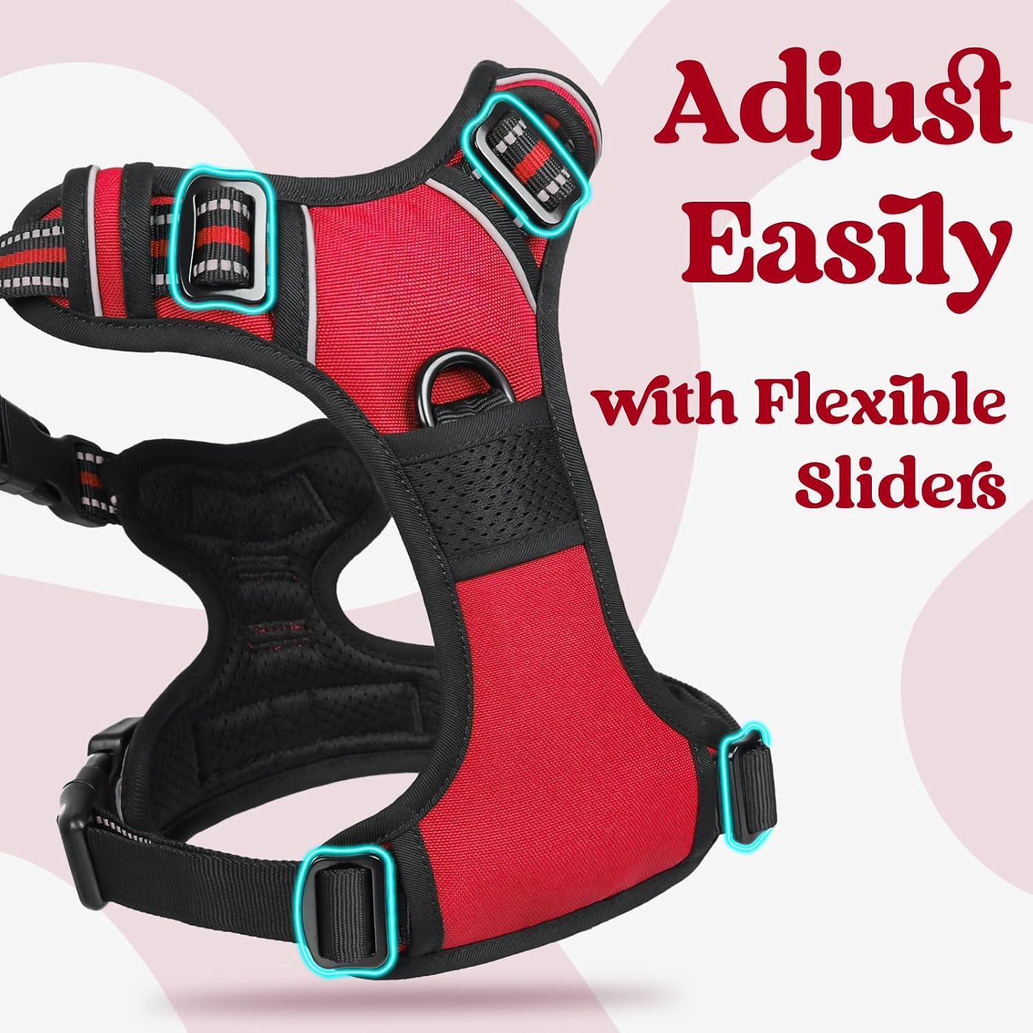 Thumbnail 5 de rabbitgoo Dog Harness Medium Neck Release