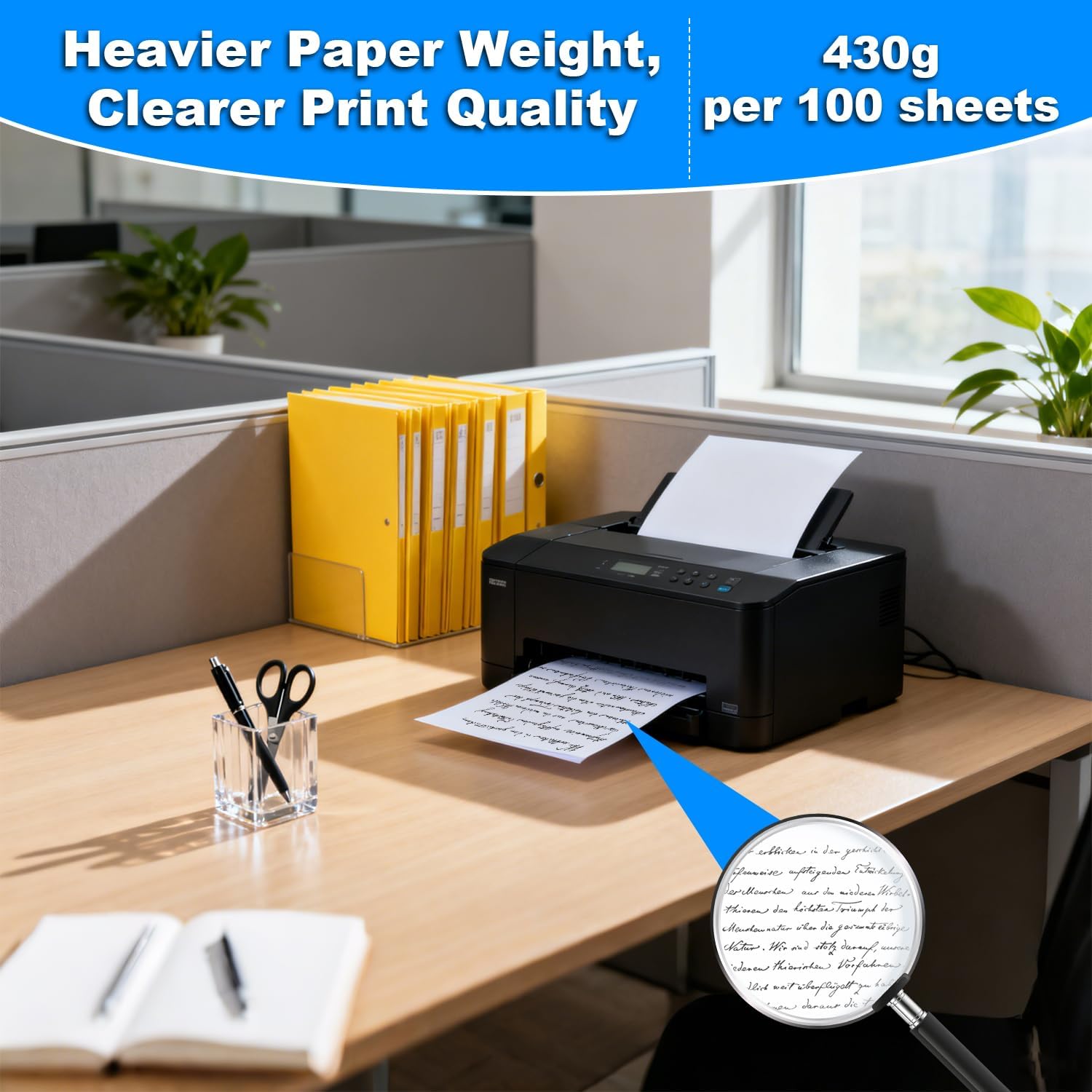 Thumbnail 3 de (200 Feuilles) Papier Thermique A4 Pliable 210x297 mm