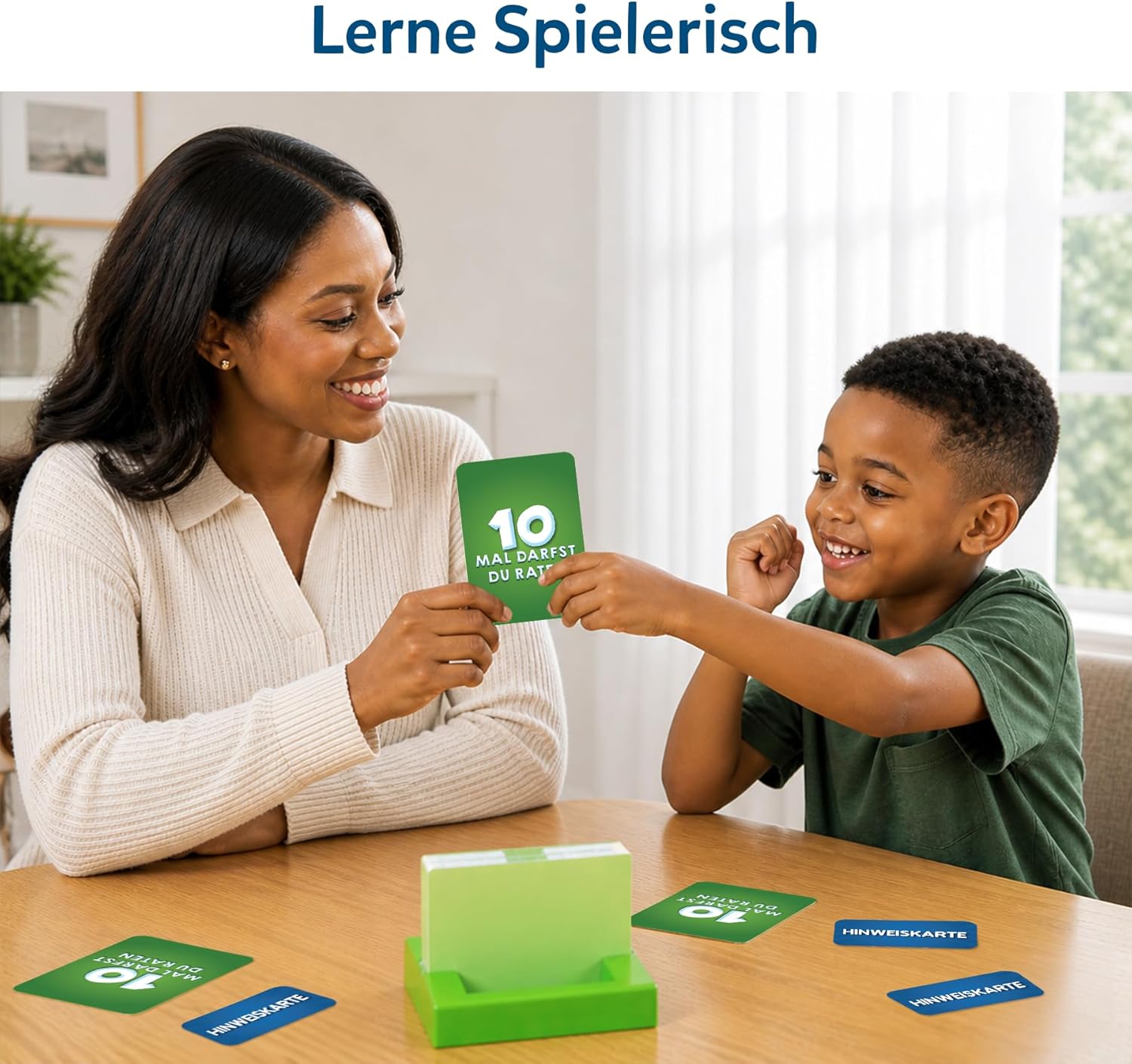 Detalle de Skillmatics Kartenspiel – 10 Mal darfst du raten: Tierreich, ideal für Kinder ab 6 Jahren
