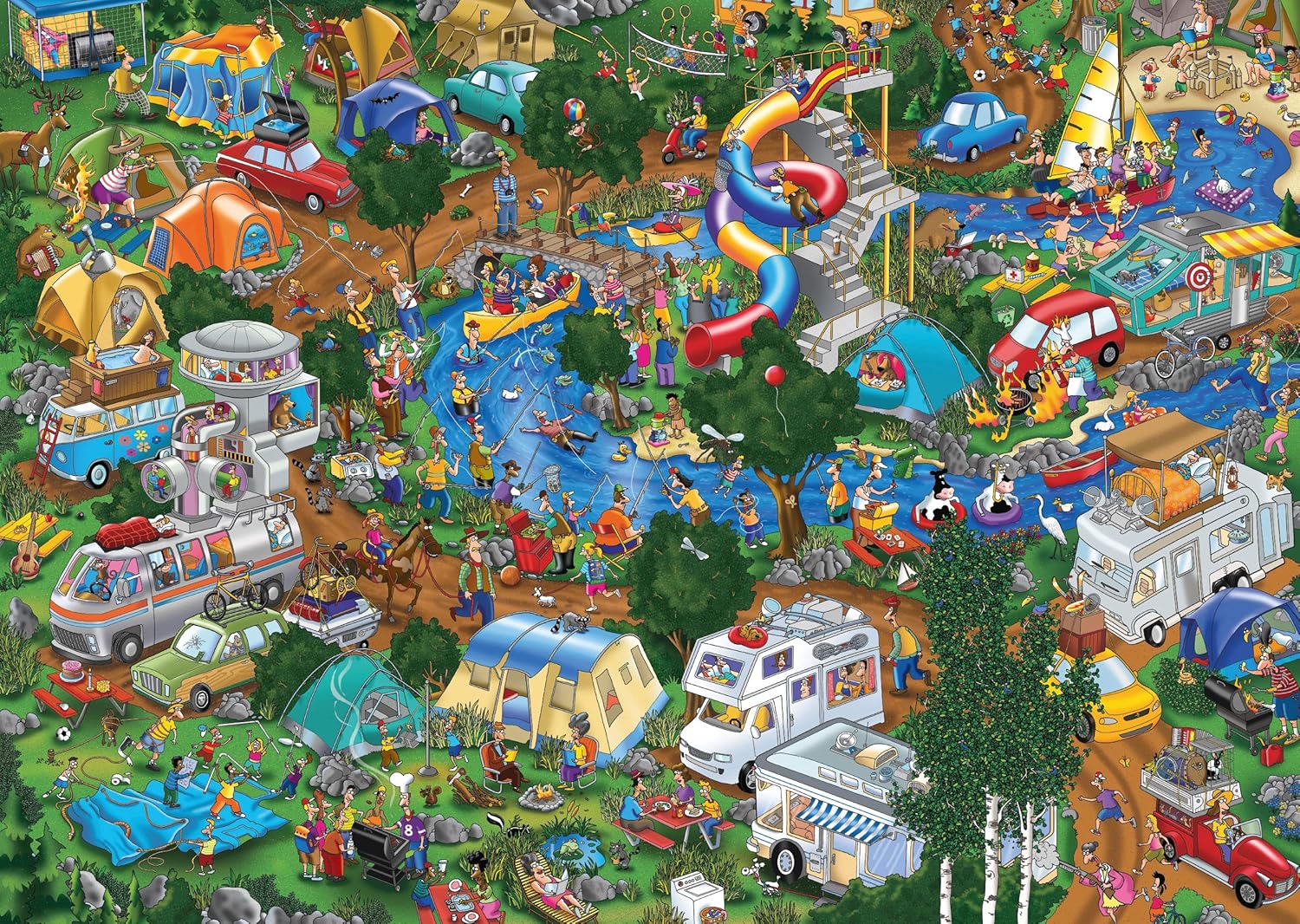 Thumbnail 1 de Puzzle Schmidt Spiele 59965 Steve Skelton – 1000 pièces (69,3 × 49,3 cm)