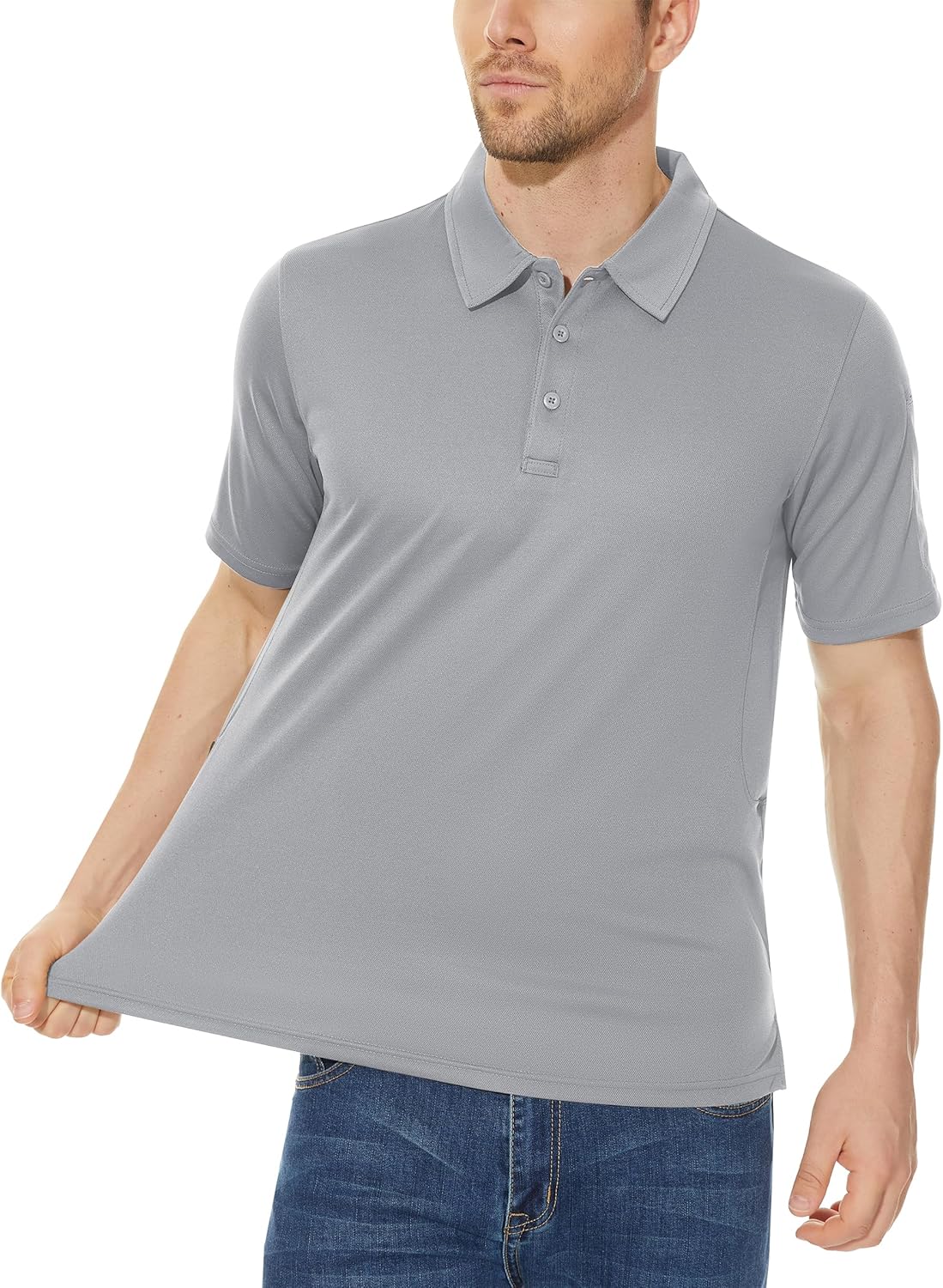 Thumbnail 1 de KEFITEVD Polo Shirts Uomo Manica Corta: asciugatura rapida e leggerezza per outdoor