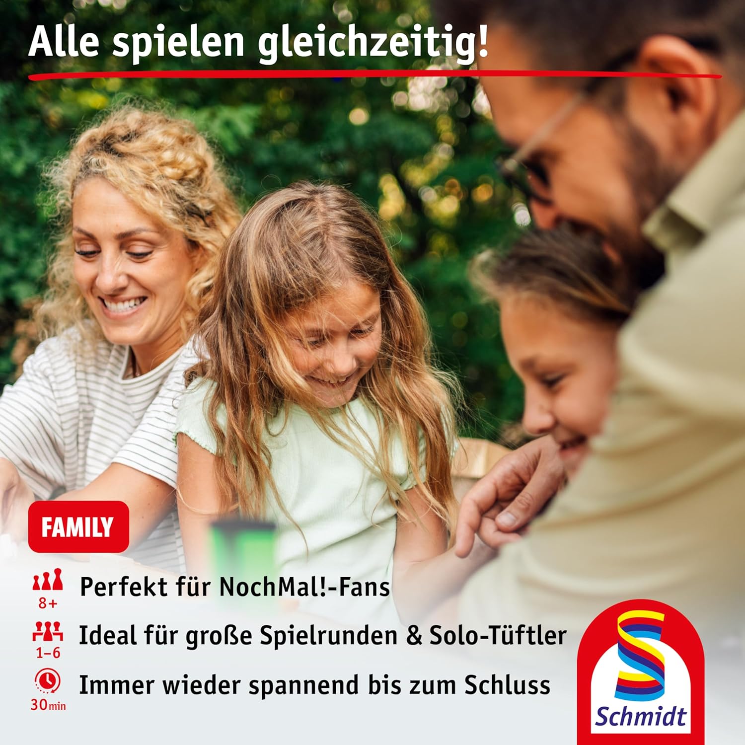 Thumbnail 4 de NOCH X-Mal!: Klein & Fein – Familienspiel (10 Chips, Pass-Leiste) für 1–6 Spieler