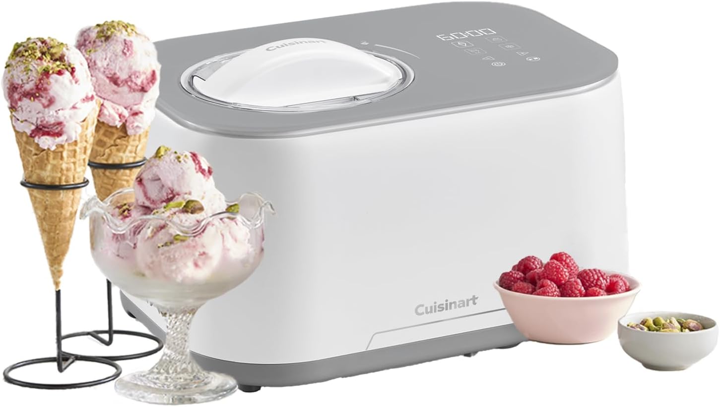 Detalle 2 de Cuisinart FreezeWand Eismaschine – 5in1: Eiscreme, Sorbet, Milchshake, Slushie in 3 Bechern