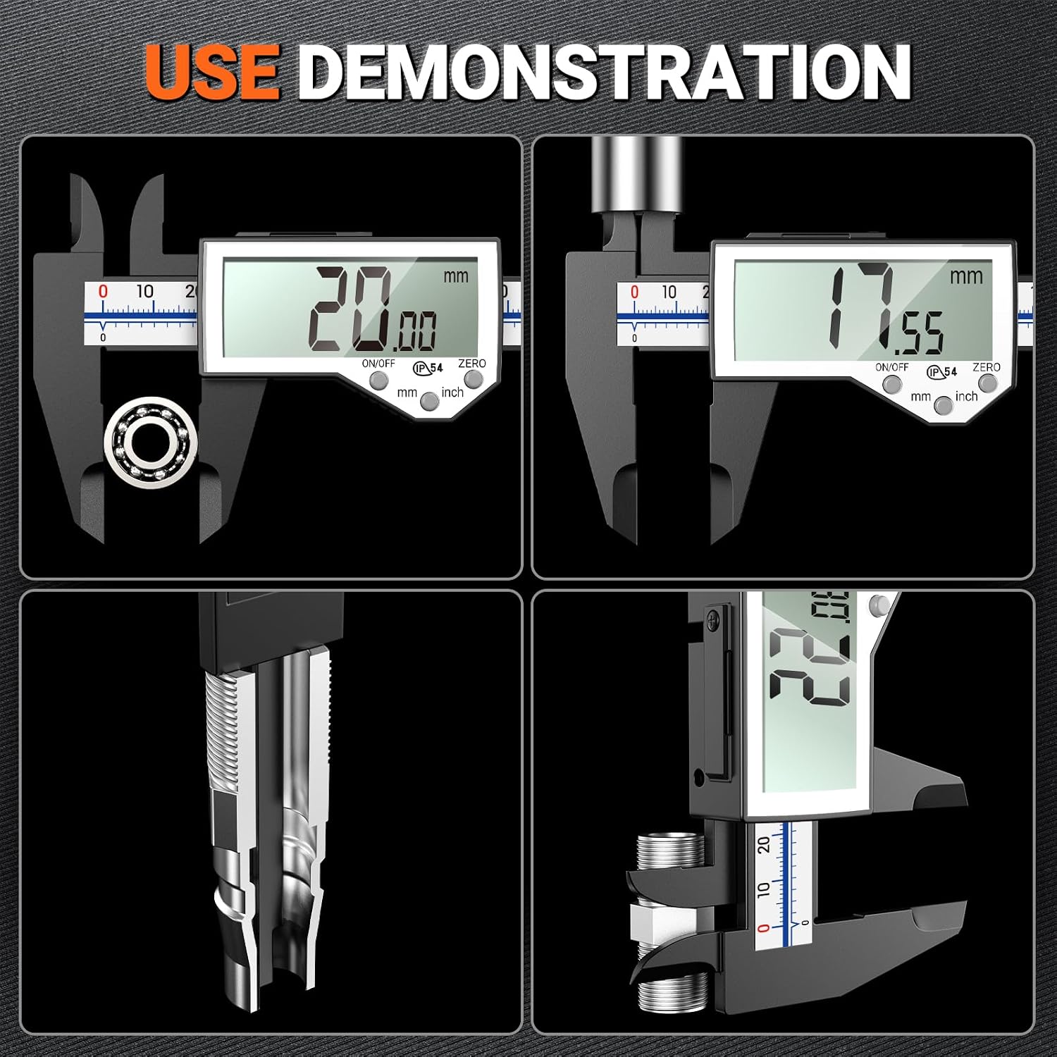 Thumbnail 6 de Preciva 150mm Digital Vernier Caliper