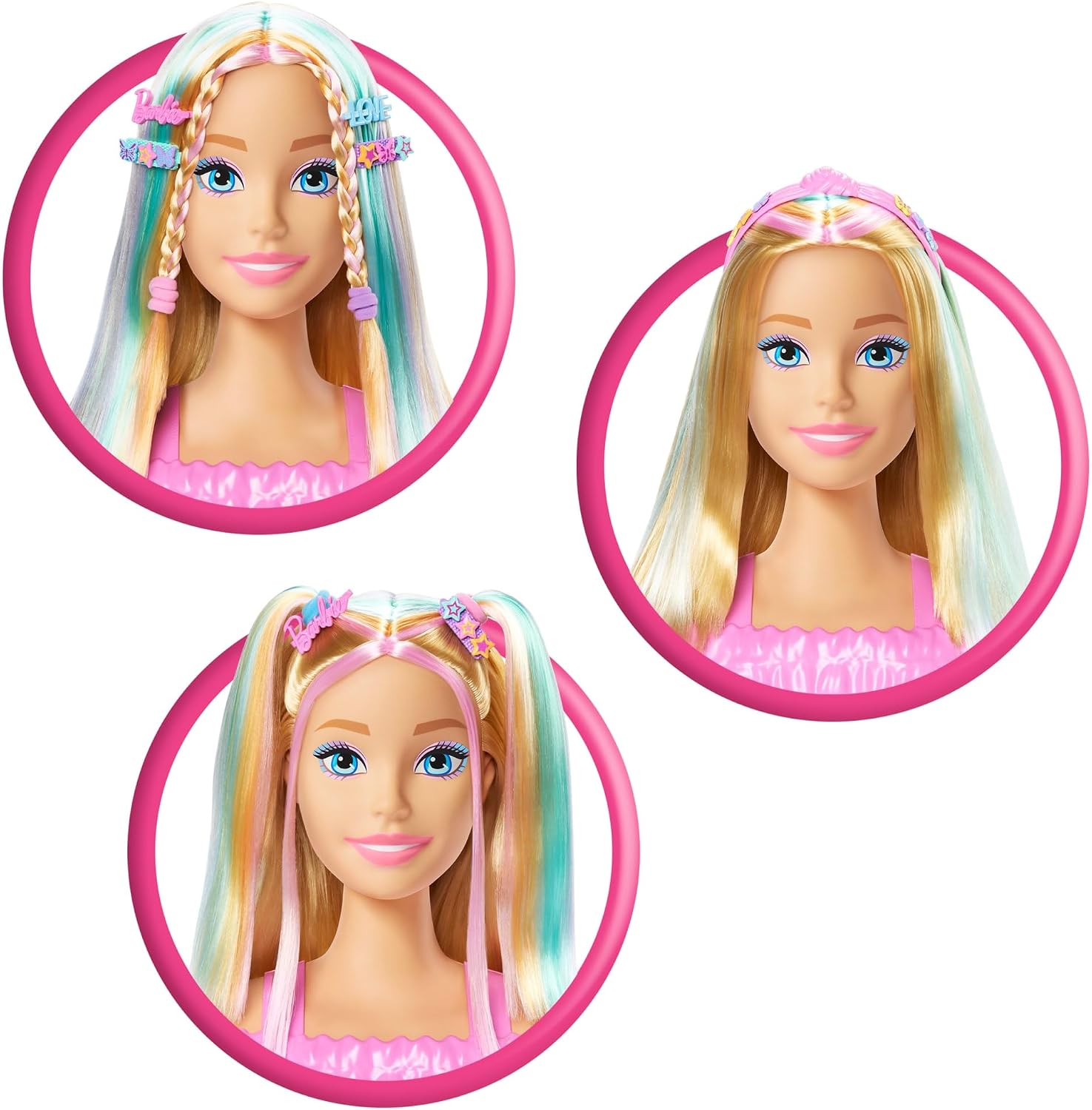 Thumbnail 3 de Barbie Busto para peinar ⭐️ con 20+ accesorios creativos