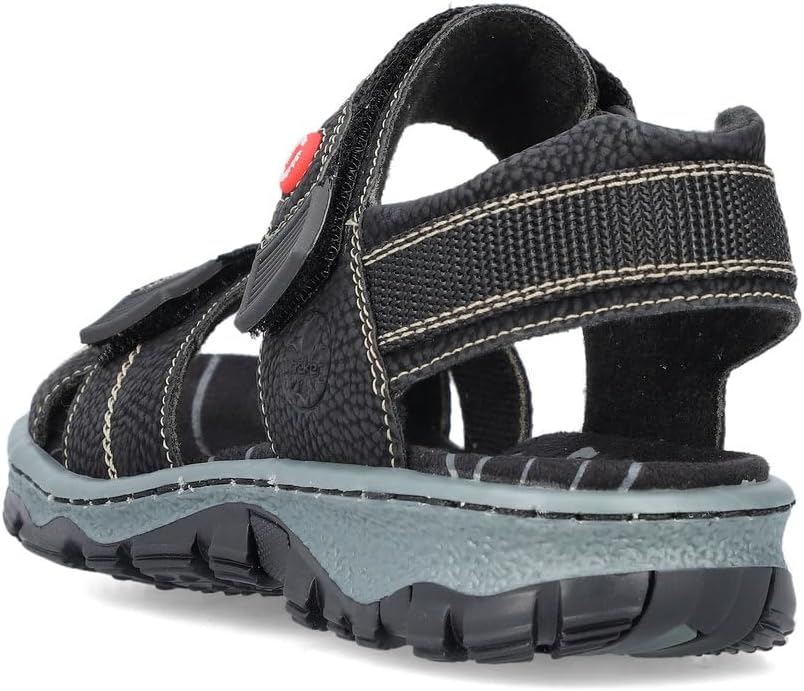 Thumbnail 3 de Rieker Damen Klassische Sandalen 68851 – Schlank, verlässlich und mit Klettverschluss