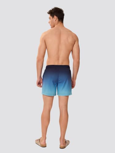 Detalle de maamgic Costume Uomo Mare 2-in-1: Short da nuoto con fodera compressionante e asciugatura rapida