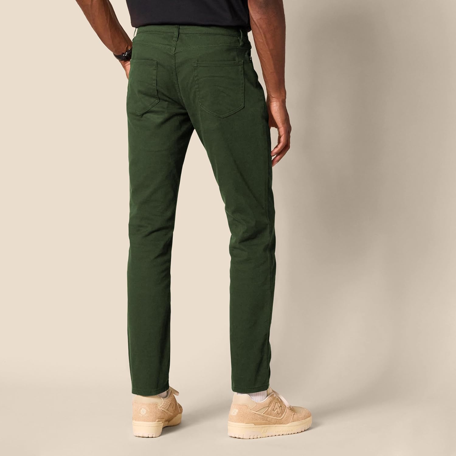 Thumbnail 1 de Amazon Essentials men’s slim-fit 5-pocket stretch twill trousers