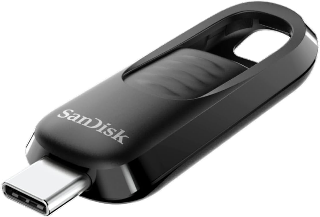 SanDisk Ultra Slider USB-Type-C 256 GB – USB 3.2 Gen 1, bis zu 400 MB/s