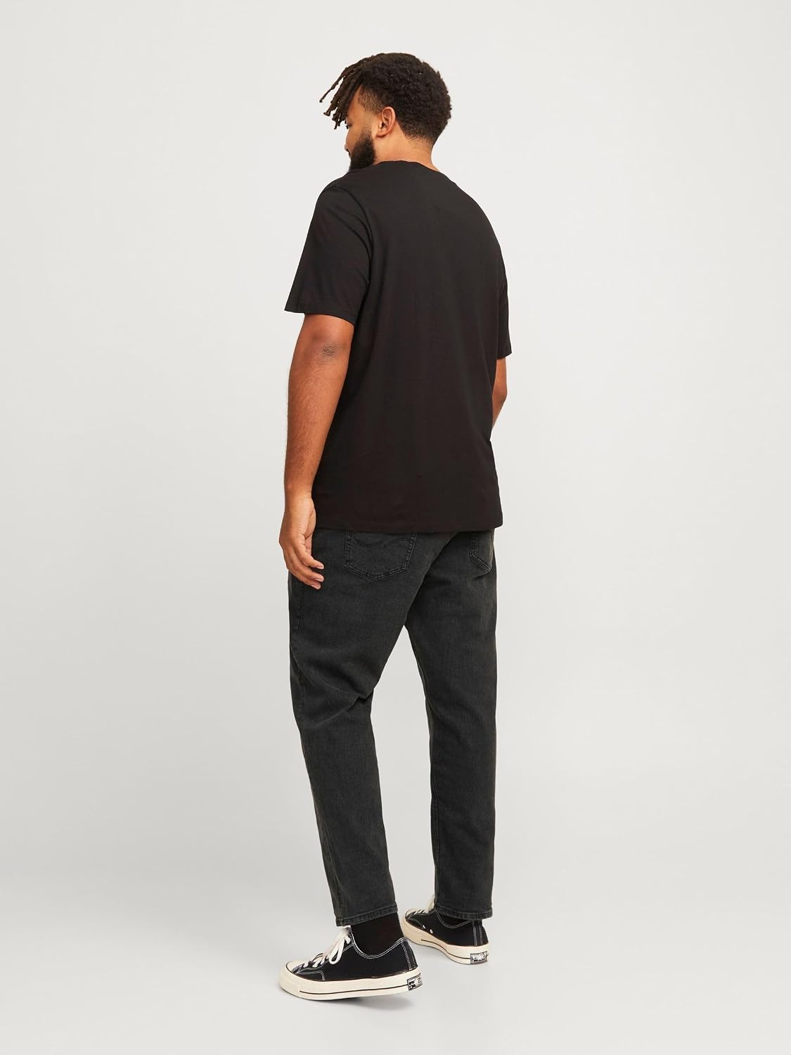 Detalle 1 de JACK & JONES JJIMIKE Tapered Fit Jeans 68% cotone
