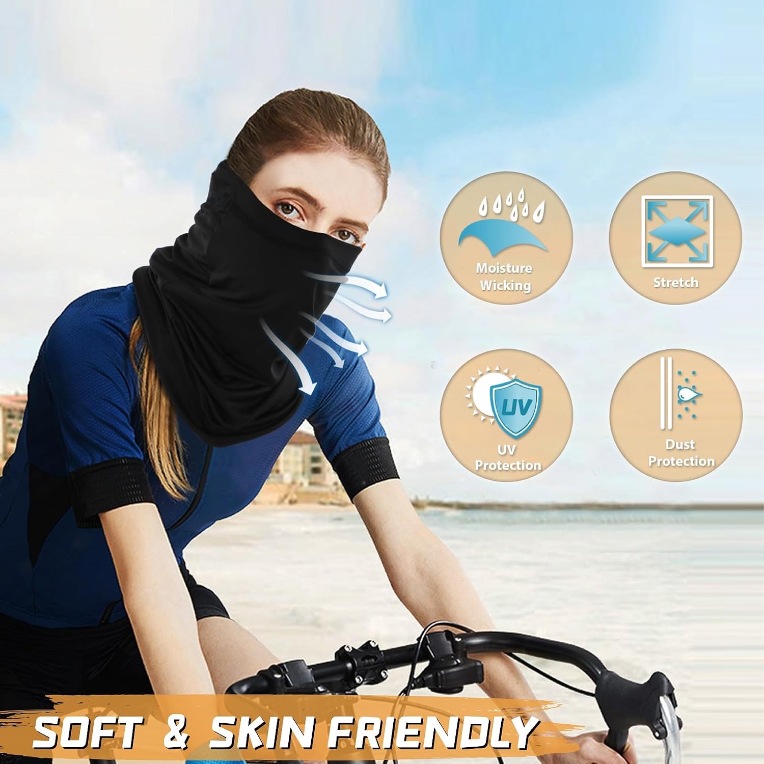 Detalle 2 de Finvizo Neck Gaiter 6-Pack
