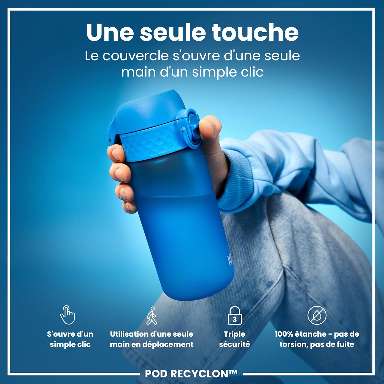 Thumbnail 2 de Ion8 Gourde Paille 350 ml étanche 🥤