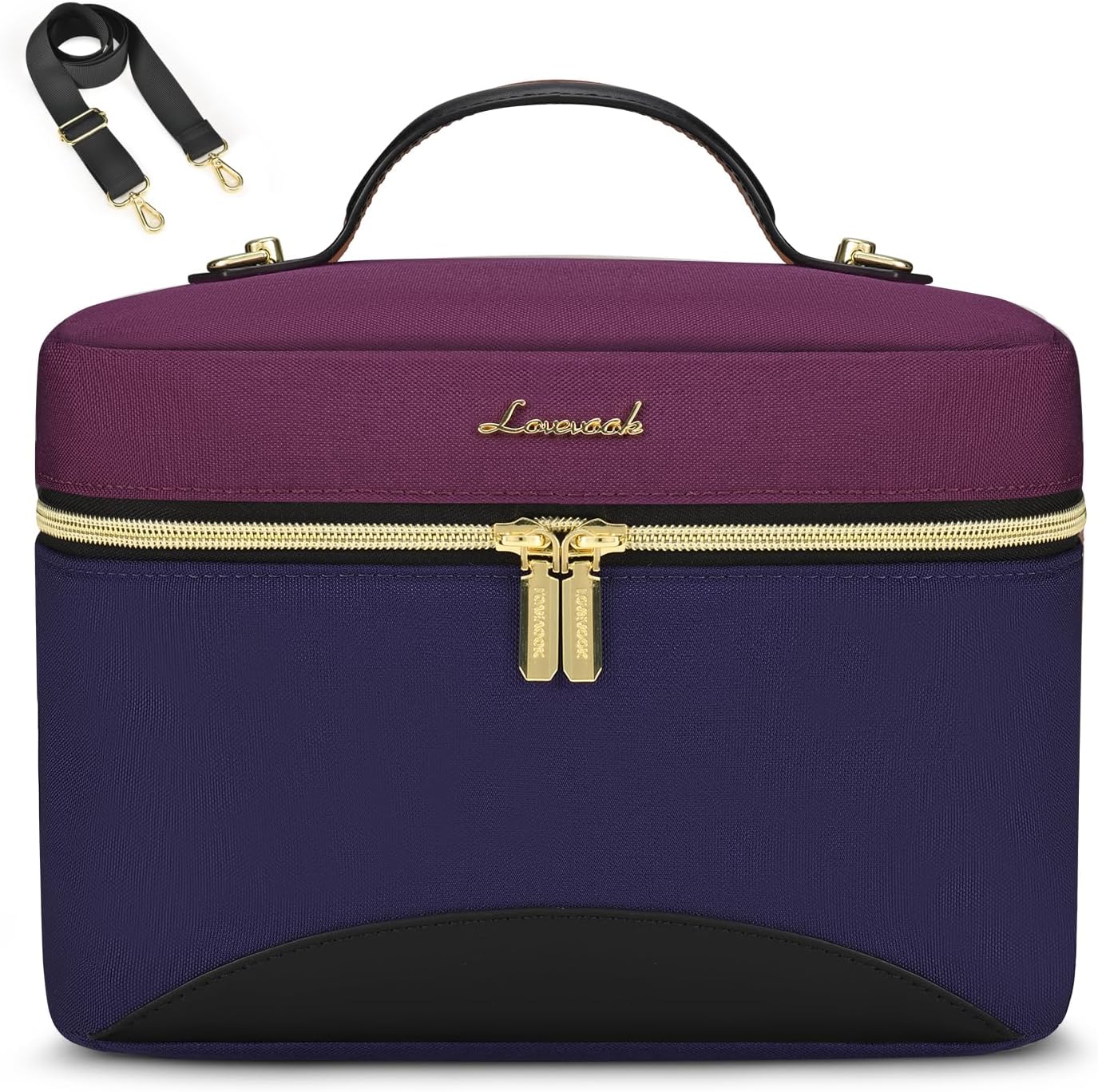 Detalle de LOVEVOOK Insulated Lunch Bag for Women Lunch Tote with Adjustable Strap