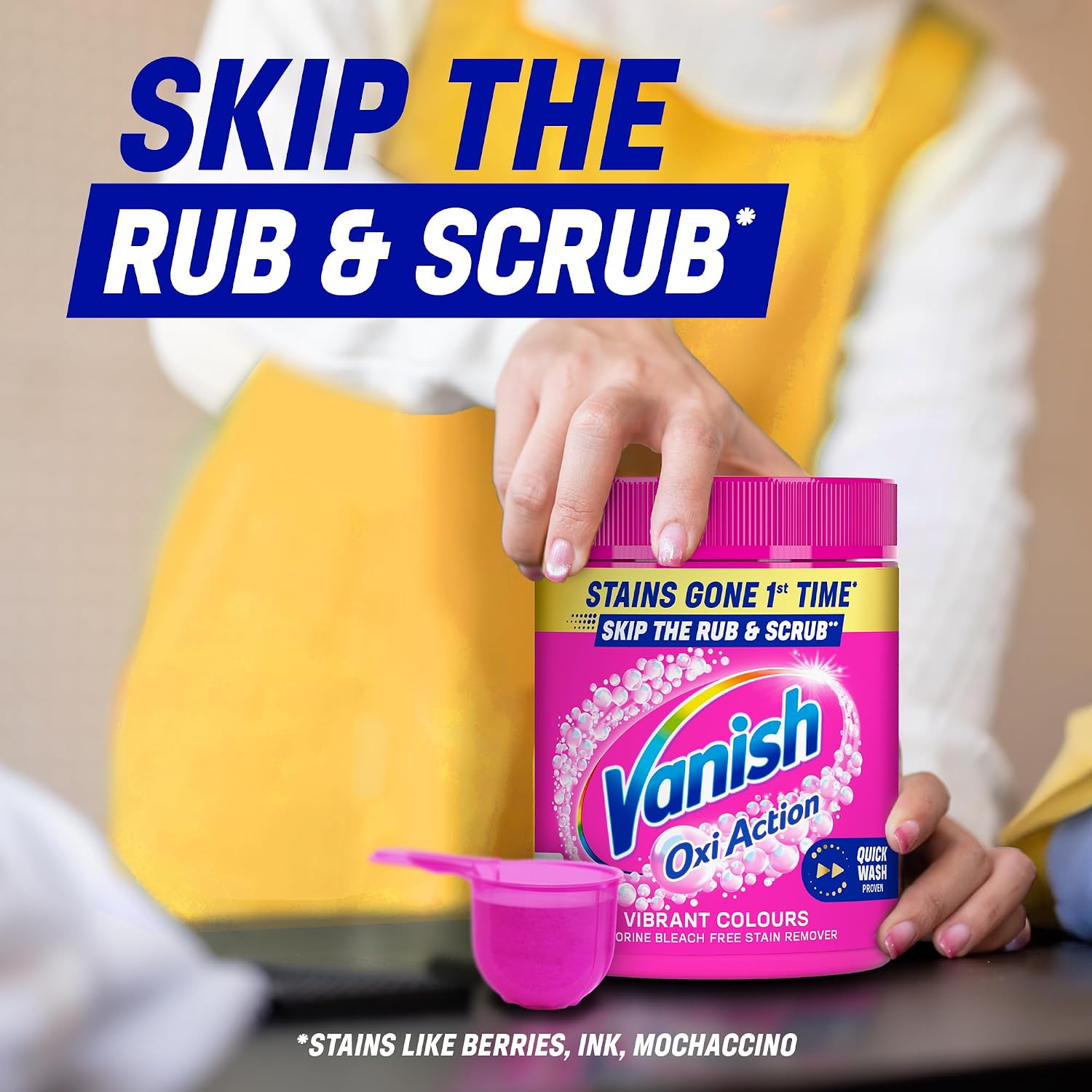 Thumbnail 2 de Vanish Gold Oxi Action Stain Remover Powder, 2.4kg