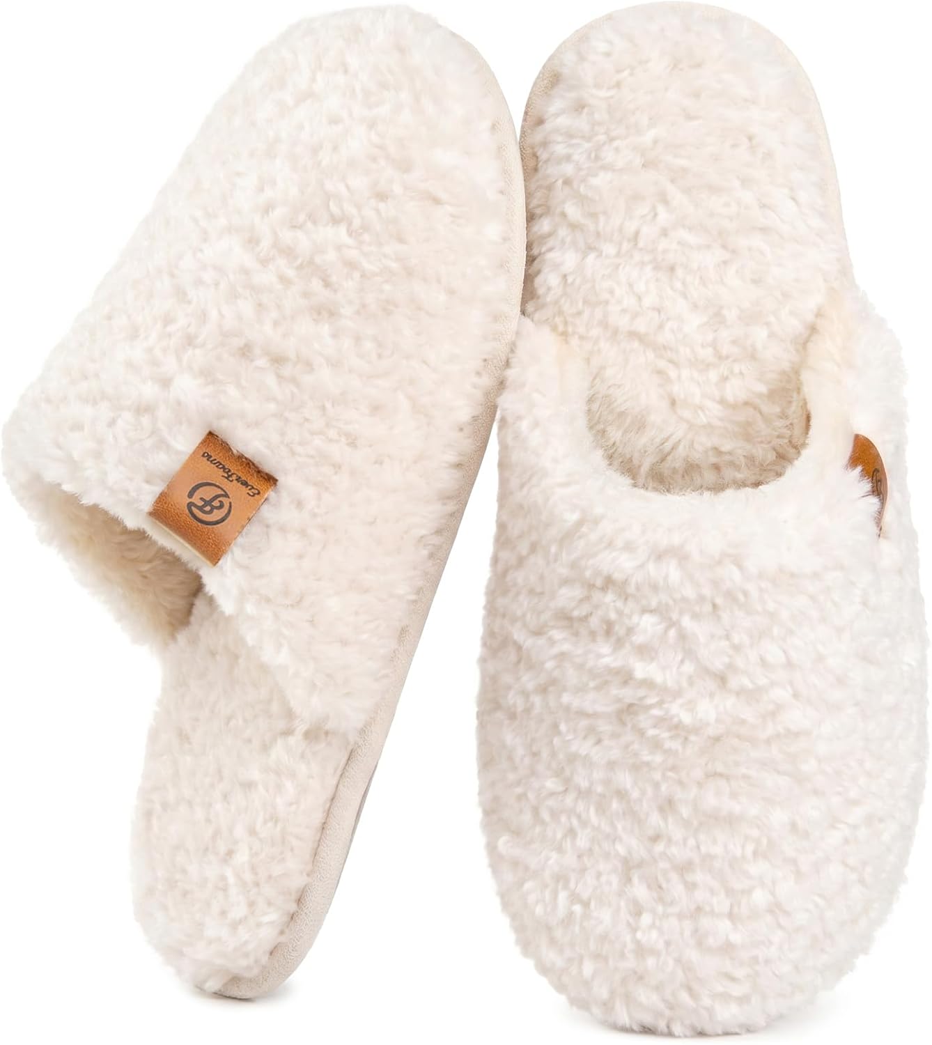 Detalle de EverFoams Women's Cosy Alpine Shearling Memory Foam slippers