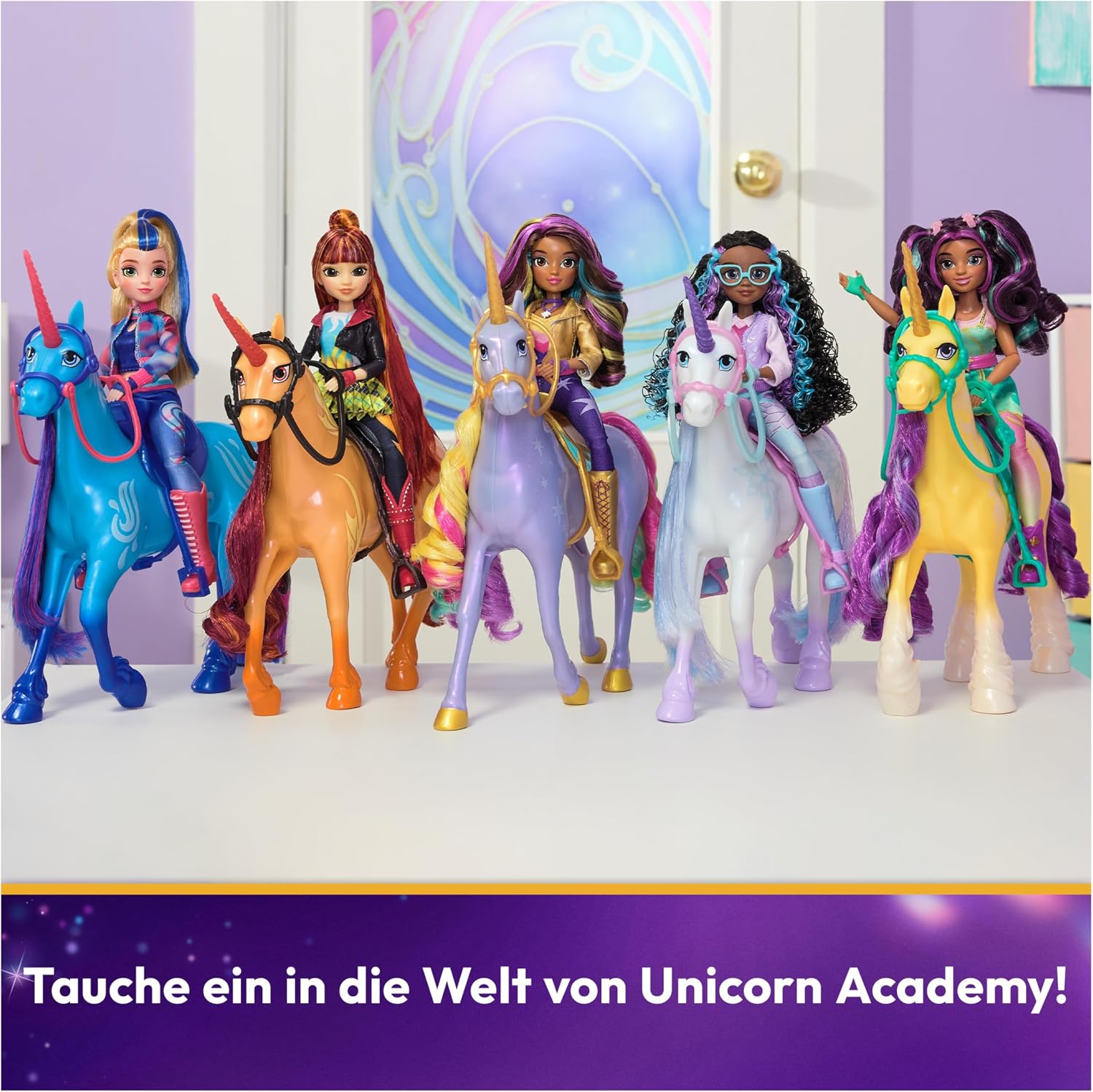 Thumbnail 6 de Unicorn Academy Valentina Ankleidepuppe 24 cm