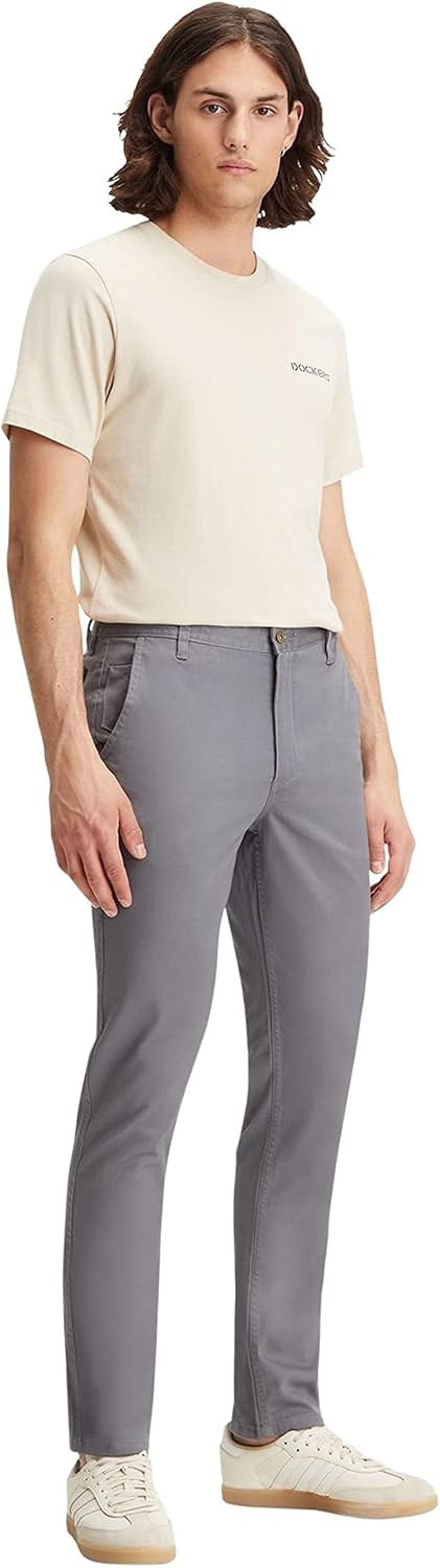 Thumbnail 6 de Dockers Men's Alpha Original Skinny Trousers in Stretch Twill