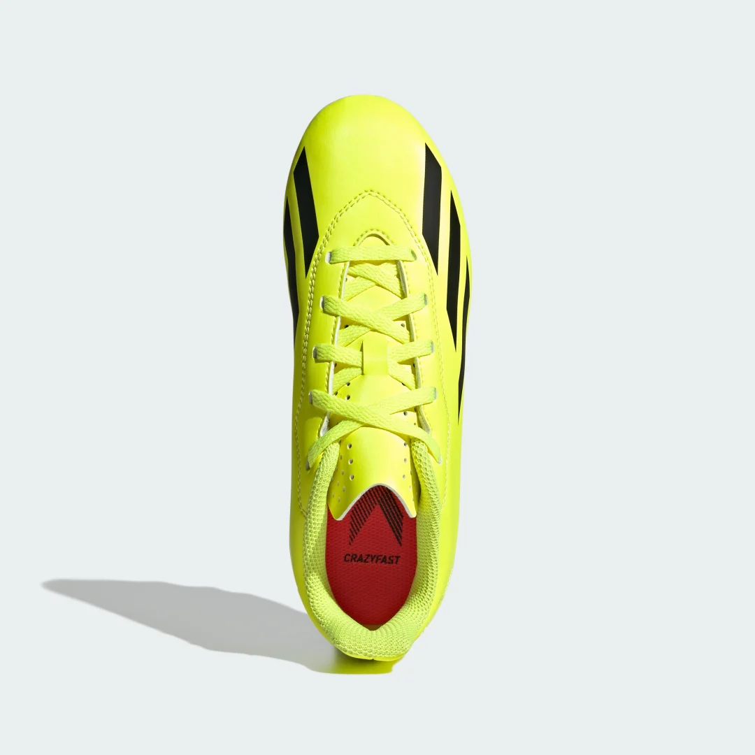 Detalle de Adidas X Crazyfast Club versátil: Bota de fútbol en Amarillo