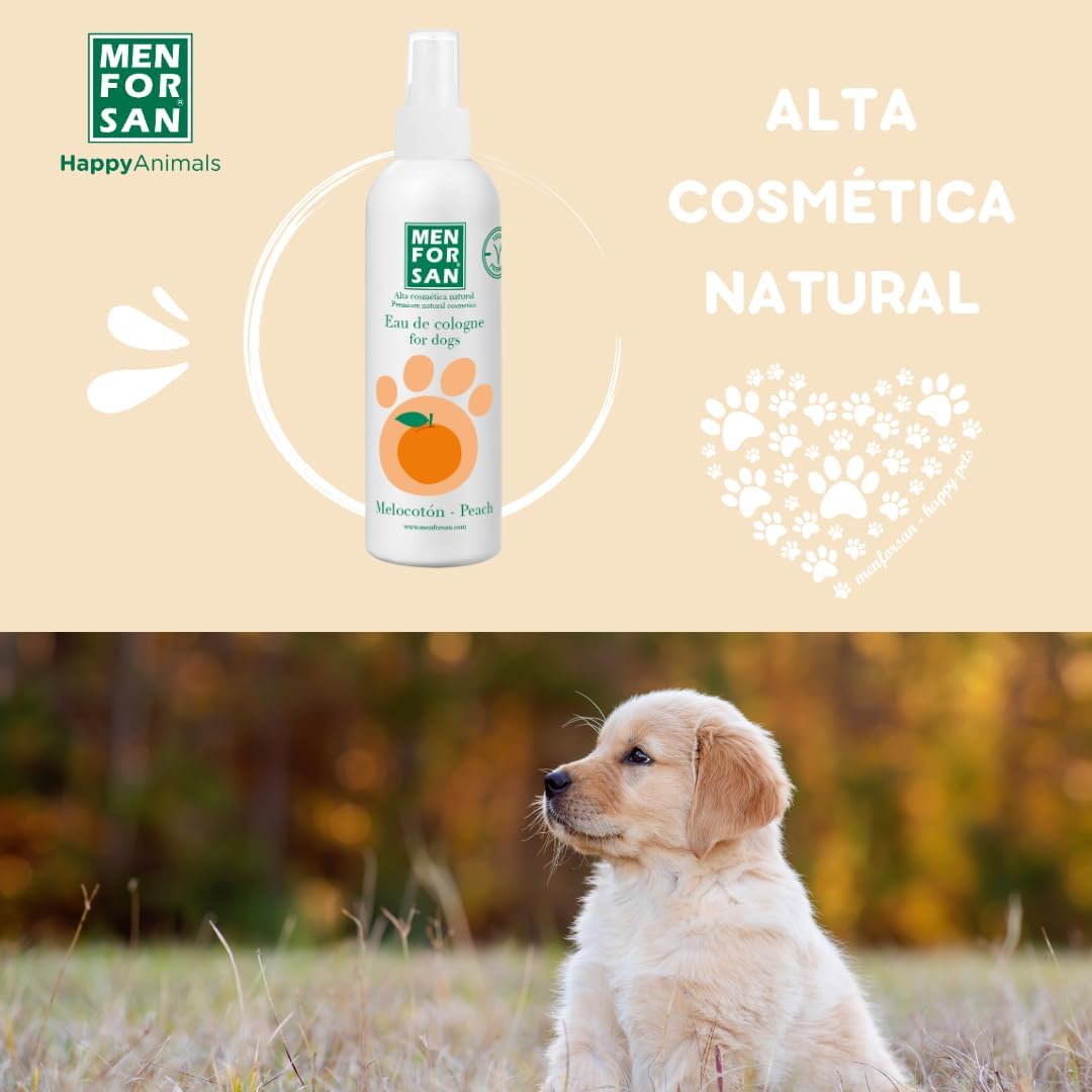 Detalle 1 de Eau de Cologne Men for San Chien Pêche (125 ml) – Acqua al profumo di pesca per cani