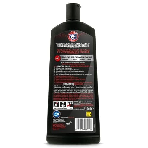 Thumbnail 2 de Vitroclen Limpiador de Vitrocerámica crema 4×450 ml