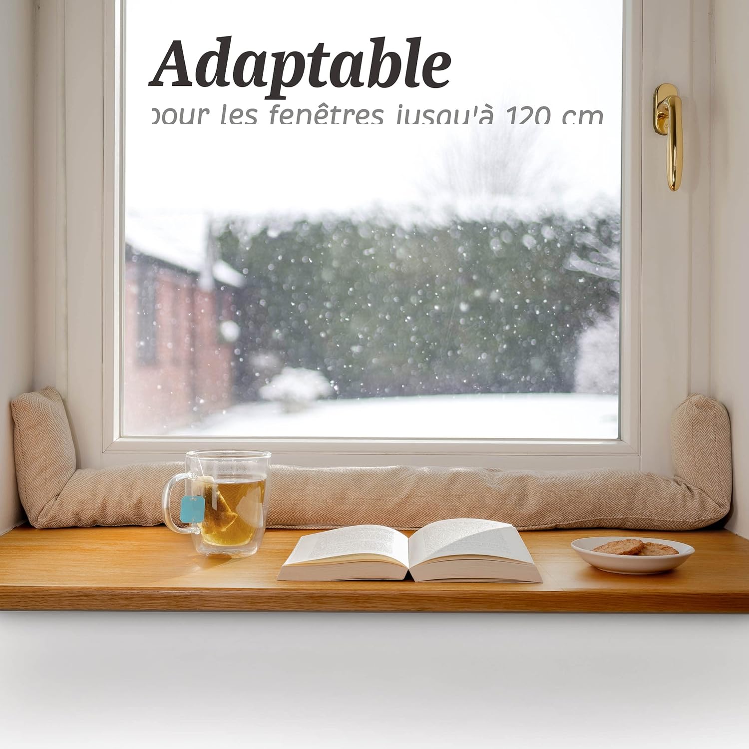 Thumbnail 2 de Praknu Boudin Anti Froid Fenêtres 120 cm