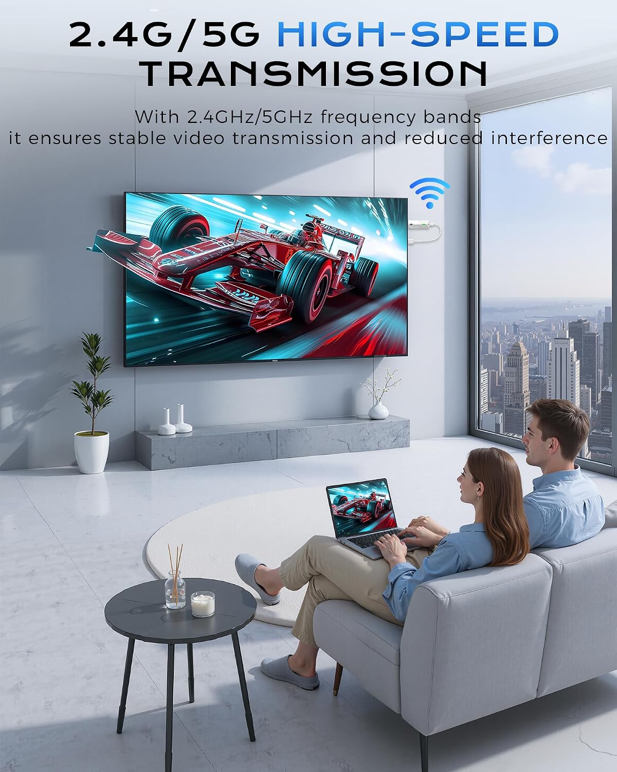 Thumbnail 6 de Tongtion Wireless Display Dongle 1080p HDMI