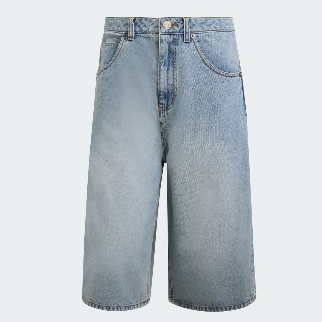Detalle de Adidas JORTS VAQUEROS: pantalón corto vaquero azul para un look casual de verano