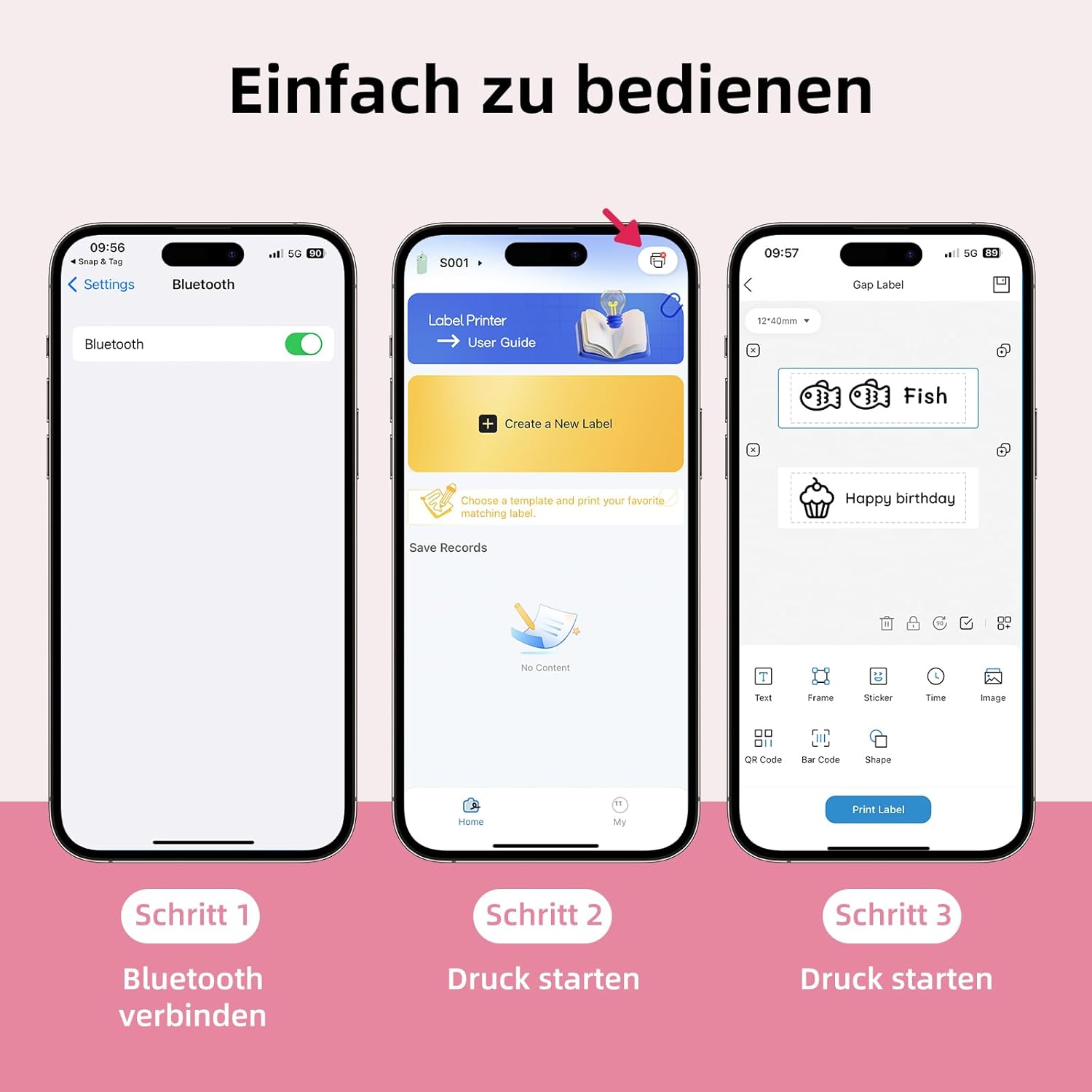 Thumbnail 4 de ORGSTA S001 Etikettendrucker 2000 mAh 🖨️