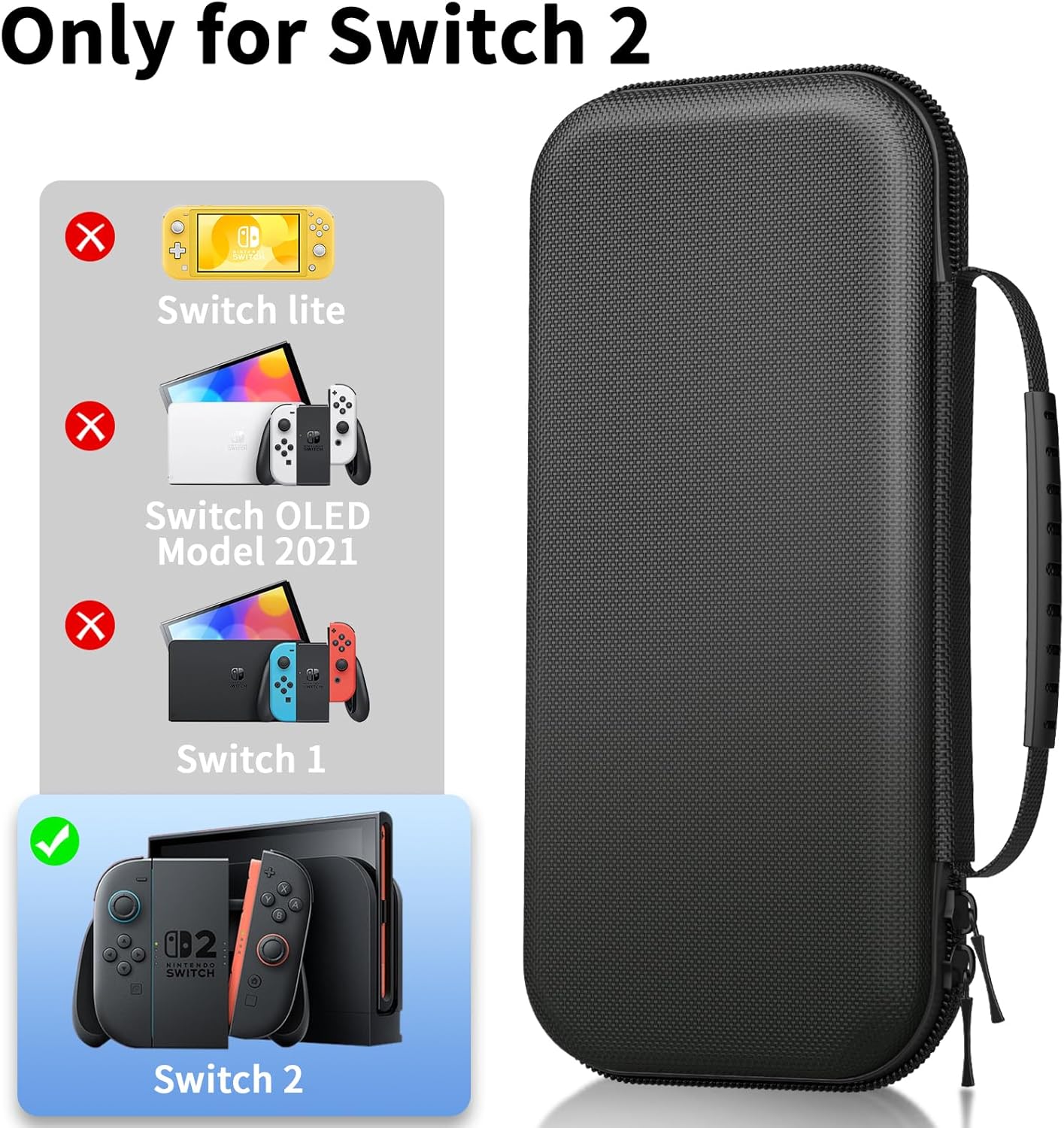 Thumbnail 3 de HEYSTOP Custodia per Nintendo Switch 2 18 giochi