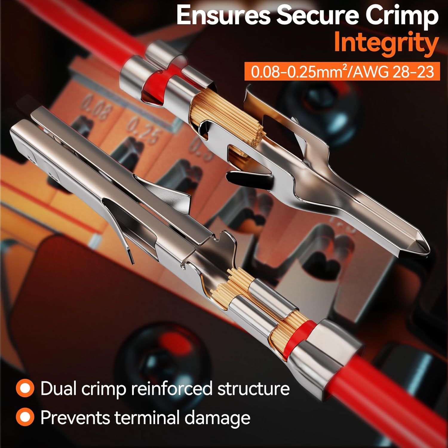 Thumbnail 4 de Preciva Crimpzangen-Set 472-teilig mit Mini-Fit Jr. Stecker (2/4/6/8/10-polig) für 0,08–1,5 mm²