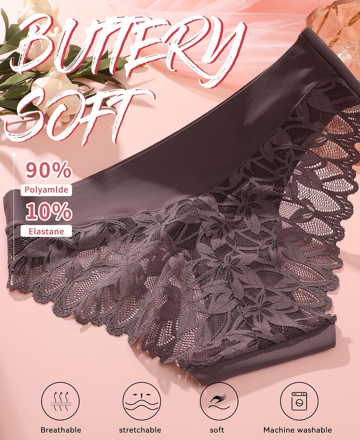 Thumbnail 4 de READY TO LOVE Seamless Slip 6er Pack