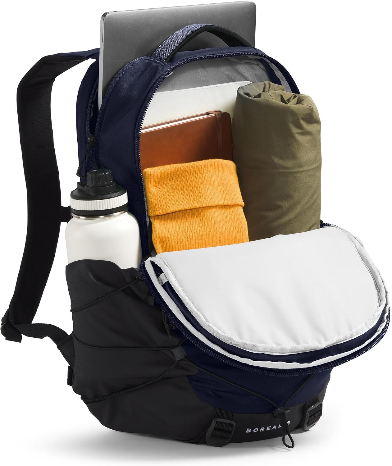 Thumbnail 3 de The North Face Borealis Commuter Laptop Backpack (Navy/Blk-NPF)