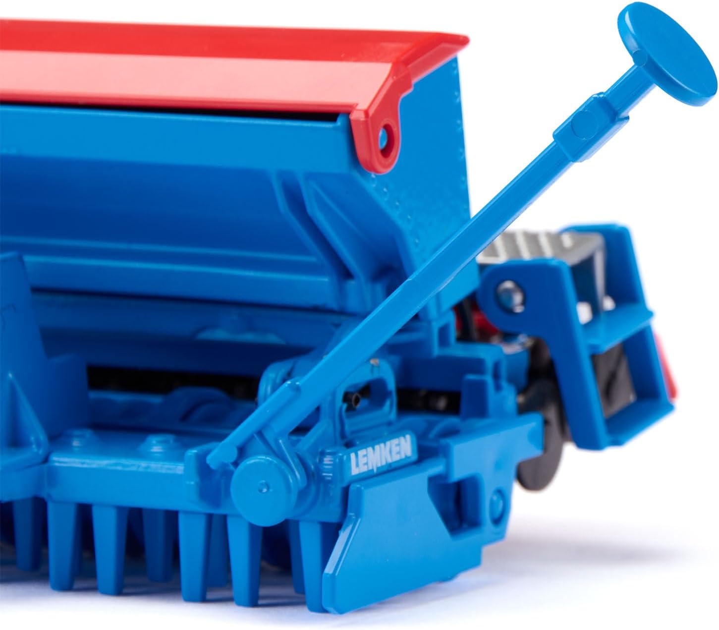 Detalle 2 de SIKU 2278 Kombinacja siewnika Lemken, metalowo-plastikowy model zabawkowy