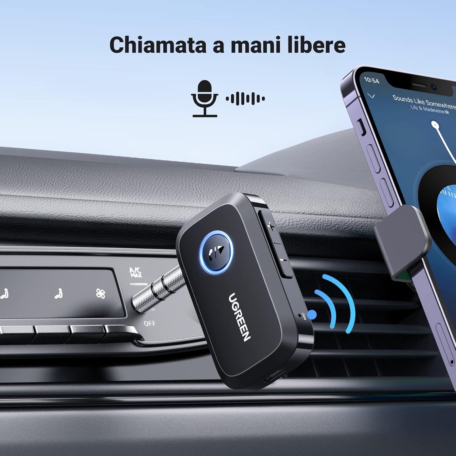 Thumbnail 2 de UGREEN Ricevitore Bluetooth 6.0 con Jack 3,5 mm