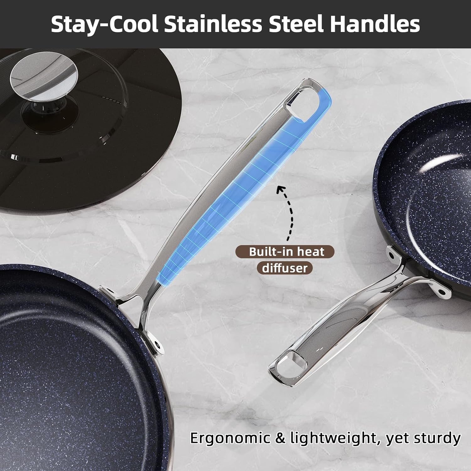 Thumbnail 6 de Nuwave Lux 13pc Cookware Set