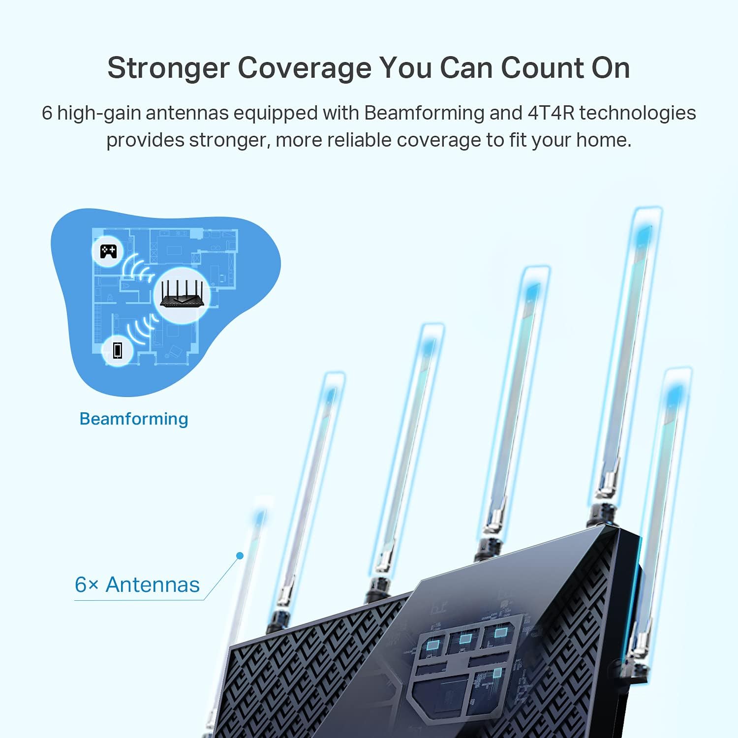 Thumbnail 3 de TP-Link Archer AX73 WiFi 6 Router
