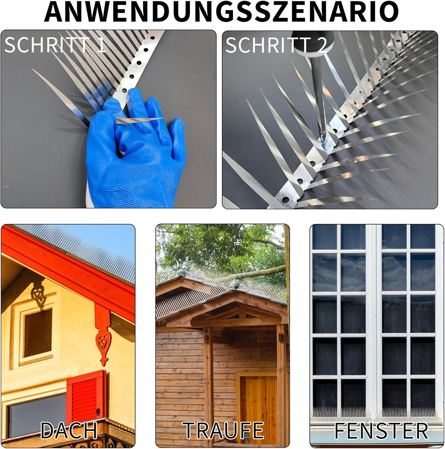 Thumbnail 4 de Marderabwehr für Fallrohr, 200 cm Länge