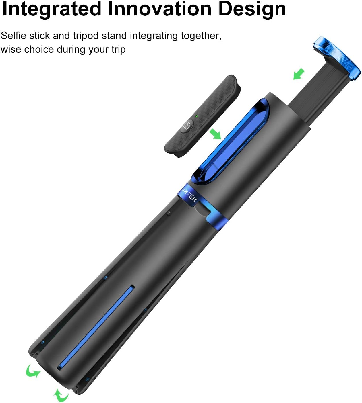 Thumbnail 1 de ATUMTEK Selfie Stick Tripod 31.3in
