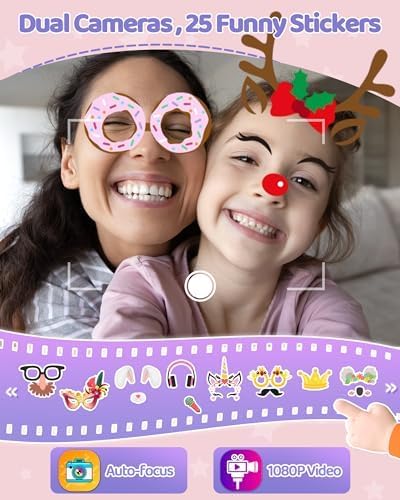 Detalle de KOKODI Pink speelgoedsmartphone voor kinderen met touchscreen en eenhoornthema