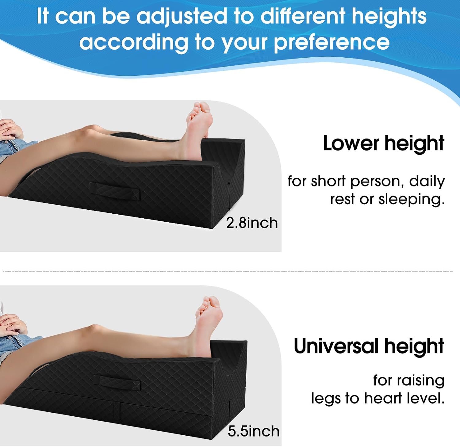 Thumbnail 6 de TranquilRelax Leg Elevation Pillow, Memory Foam