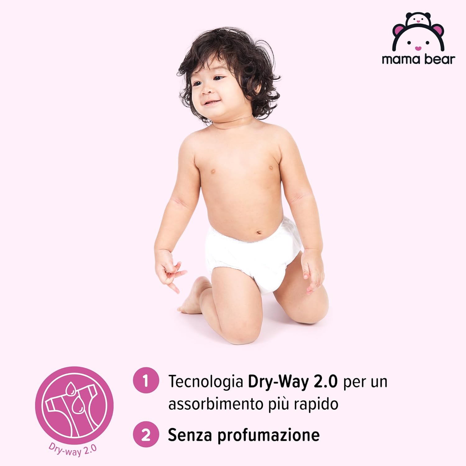 Thumbnail 3 de Mama Bear Disney Pannolini Ultra-Asciutti Taglia 5+ (11-17 kg) – 72 pezzi